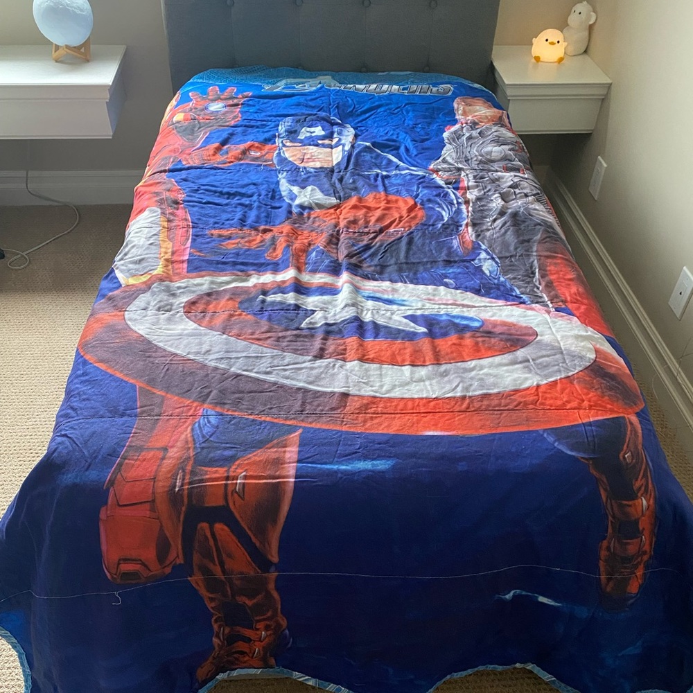 Avengers twin comforter